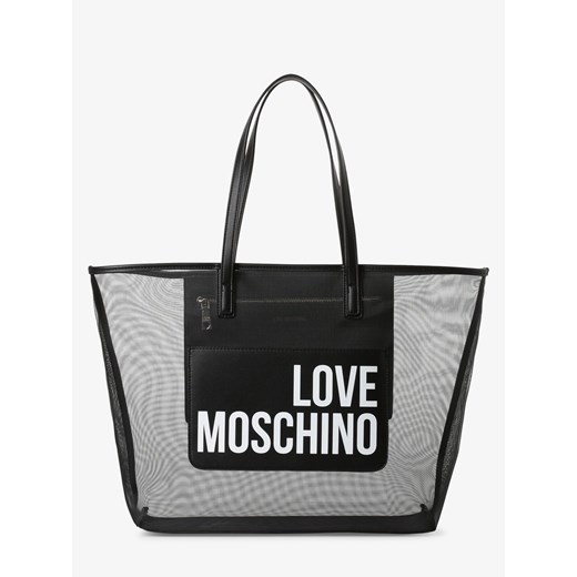 Shopper bag Love Moschino mieszcząca a4 na ramię 