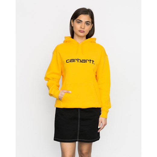 Bluza z kapturem Carhartt WIP Carhartt HD Wmn (sunflower/black)