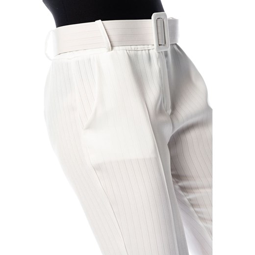 Spodnie "Gloris" w kolorze białym  Scarlet Jones L promocyjna cena Limango Polska 