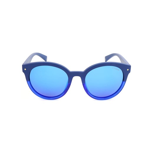 Damskie okulary przeciwsłoneczne w kolorze niebiesko-jasnoróżowym  Polaroid 51 wyprzedaż Limango Polska 