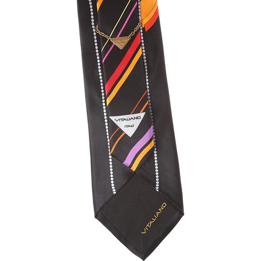Krawat Pancaldi czarny 