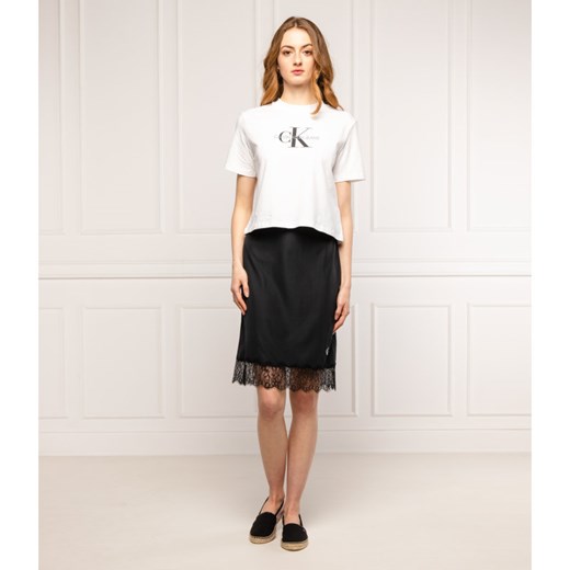 Spódnica Calvin Klein wiosenna midi