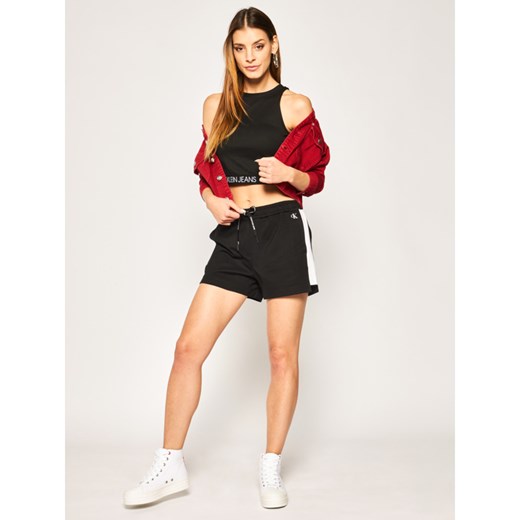 Bluzka damska Calvin Klein z okrągłym dekoltem sportowa 