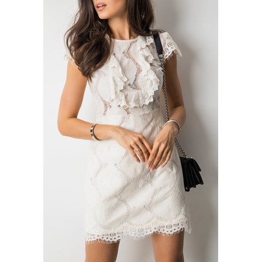 Sukienka biała Fashion Manufacturer 