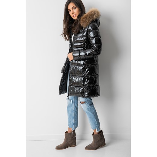 H1018 Kurtka Puchowa Z Lisem Black Fashion Manufacturer H1018 Kurtka Puchowa Z Lisem Black Fashion Manufacturer