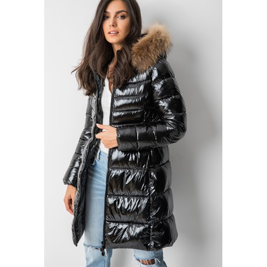 H1018 Kurtka Puchowa Z Lisem Black Fashion Manufacturer H1018 Kurtka Puchowa Z Lisem Black Fashion Manufacturer