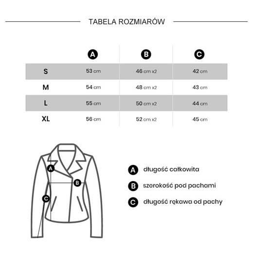 8A608 Kurtka Ramoneska Black Fashion Manufacturer  XL Lorenzo
