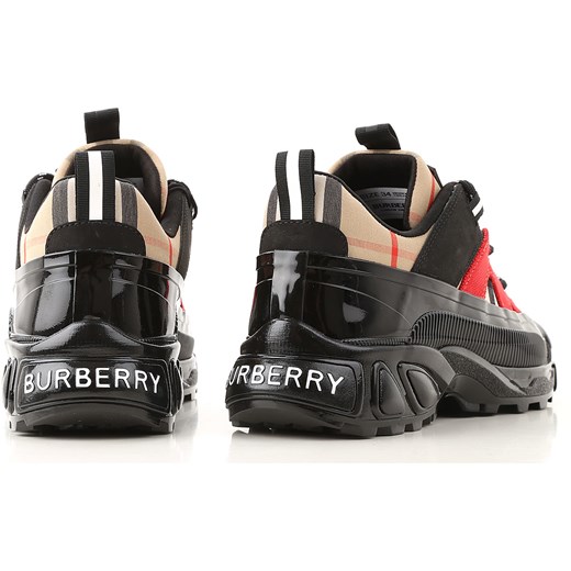 Buty sportowe dziecięce czarne Burberry 