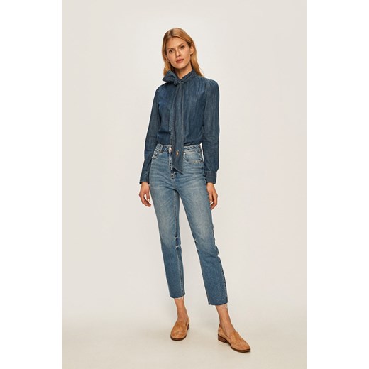 Koszula damska Polo Ralph Lauren z długimi rękawami jeansowa 