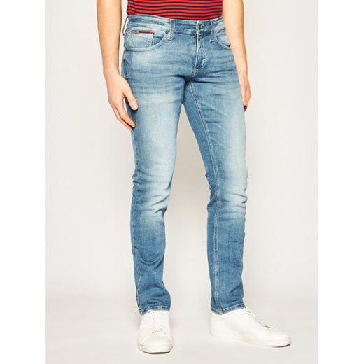 Tommy Jeans jeansy męskie gładkie 