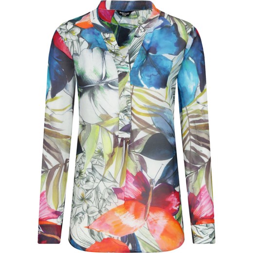 Bluzka damska Marciano Guess boho jedwabna wielokolorowa w kwiaty