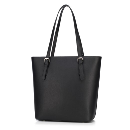 Shopper bag Wittchen bez dodatków elegancka na ramię matowa 