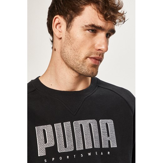 Bluza męska Puma z bawełny z napisami 