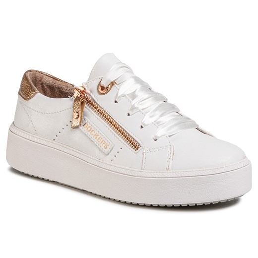 Sneakersy DOCKERS - 44NA205-610593 White/Rose