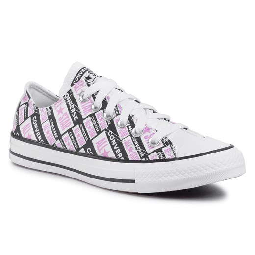 Trampki CONVERSE - Ctas Ox 167142C  White/Multi/Black