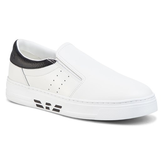 Sneakersy EMPORIO ARMANI - X4X299 XM312 D611 Opt.White/Black