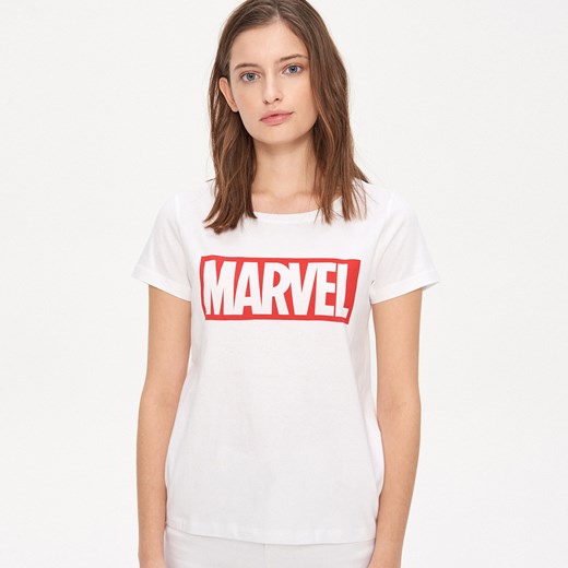 House - Koszulka z nadrukiem Marvel - Biały  House S 