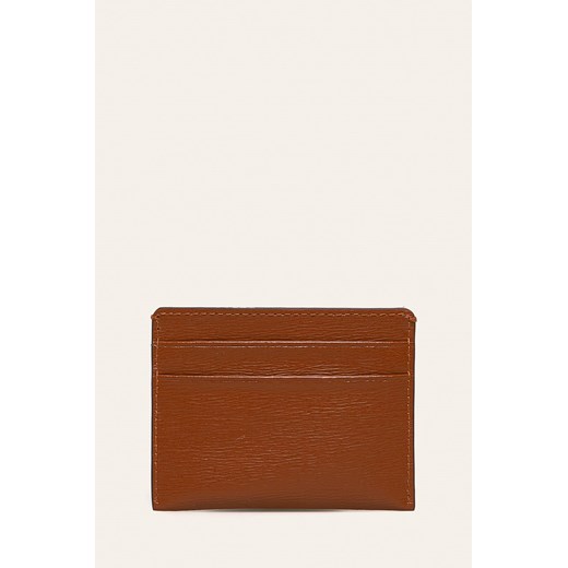 DKNY portfel damski brązowy 