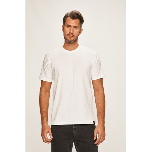 T-shirt męski biały Dickies casual z krótkimi rękawami 