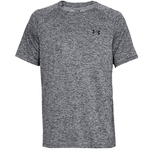 Koszulka termoaktywna Under Armour Tech 2.0 SS Tee Black Melange (1326413-002) Under Armour   Militaria.pl