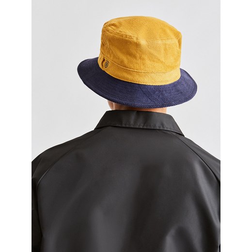 Kapelusz Brixton B Shield Bucket Hat (sunset yellow/washed navy)