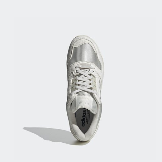 Buty sportowe damskie Adidas Originals zx sznurowane bez wzorów płaskie 
