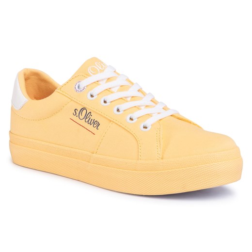 Sneakersy S.OLIVER - 5-23621-24 Yellow 600