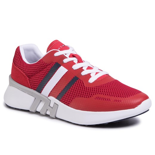 Sneakersy TOMMY HILFIGER - Lightweight Crporate Th Runner FM0FM02661 Tango Red XCN