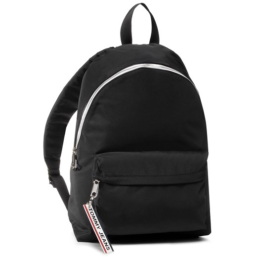 Plecak TOMMY JEANS - Logo Tape Backpack Nyl AW0AW08049 BLK