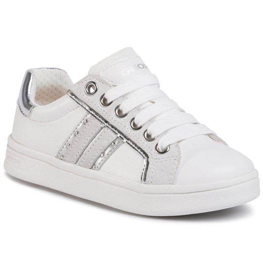 Sneakersy GEOX - J Djrock G. G J024MG 05422 C0007 M White/Silver