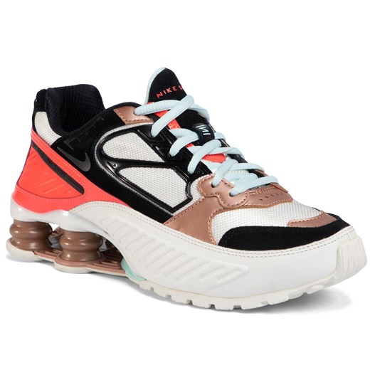 Buty NIKE - Shox Enigma CT3451 100 Sail/Black/Mtlc/Red Bronze