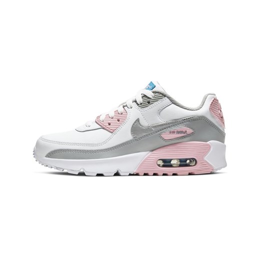 Buty dla dużych dzieci Nike Air Max 90 LTR - Szary Nike 38.5 promocyjna cena Nike poland