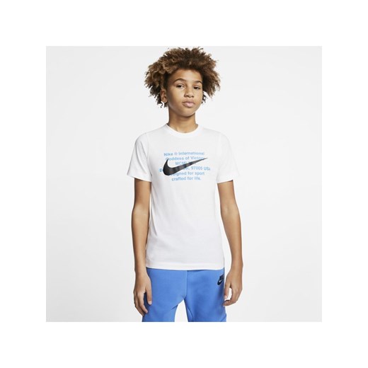 T-shirt dla dużych dzieci Nike Sportswear - Biel  Nike  Nike poland