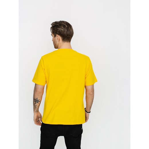 T-shirt męski Dickies żółty z krótkim rękawem 