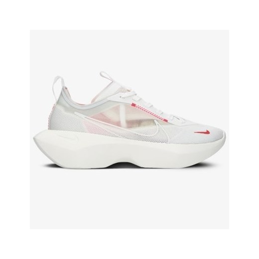 Buty sportowe damskie Nike białe bez wzorów1 młodzieżowe sznurowane 