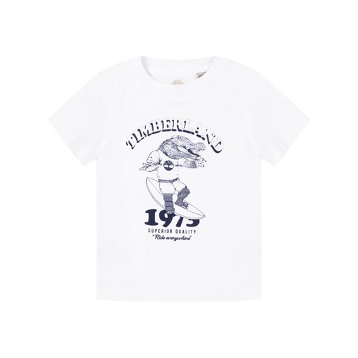 Timberland T-Shirt T25Q64 D Biały Regular Fit