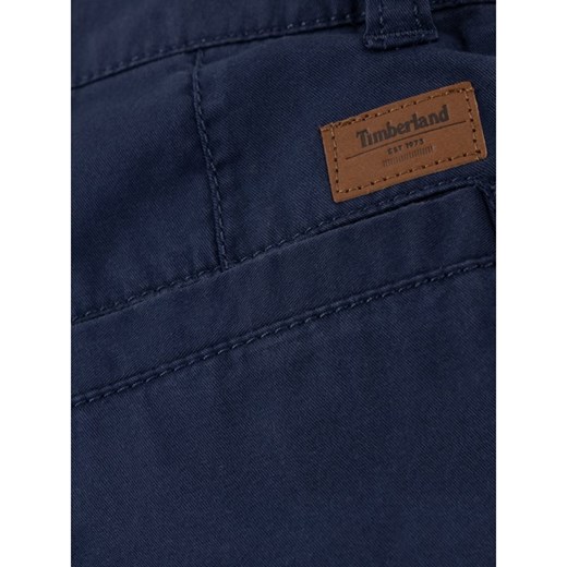 Timberland Szorty materiałowe T24A88 D Granatowy Regular Fit