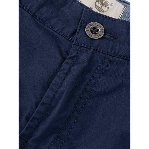 Timberland Szorty materiałowe T24A88 D Granatowy Regular Fit