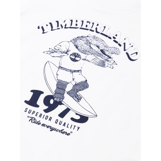 Timberland T-Shirt T25Q64 D Biały Regular Fit