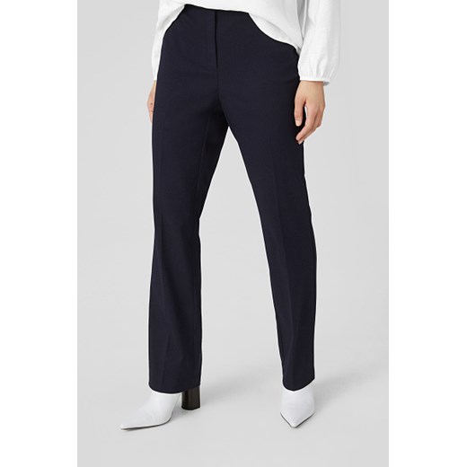 C&A Spodnie biznesowe-straight fit, Niebieski, Rozmiar: 34