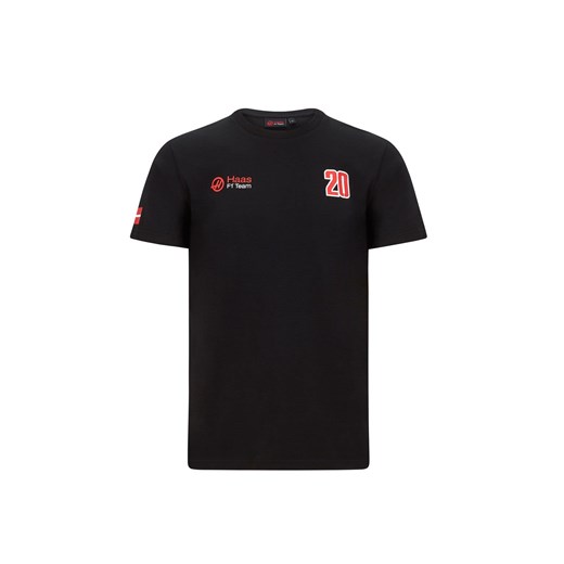 T-shirt męski Haas F1 Team z krótkimi rękawami 