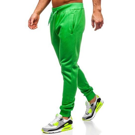 Spodnie męskie Denley zielone 