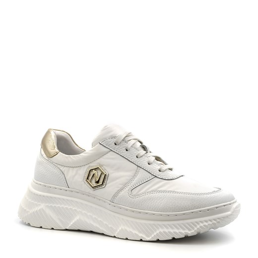 Sportowe białę sneakersy typu chunky 256A ze sklepu NESCIOR w kategorii Buty sportowe damskie - zdjęcie 83992567