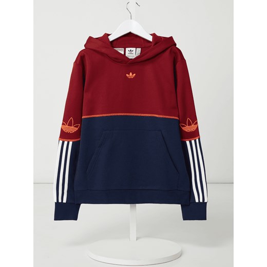 Bluza z kapturem z bawełny i poliestru z recyklingu adidas Originals 146 Peek&Cloppenburg