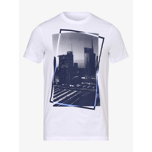 Armani Exchange - T-shirt męski, biały  Armani Exchange XXL vangraaf
