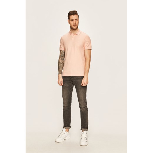 T-shirt męski Calvin Klein bez wzorów z krótkim rękawem 