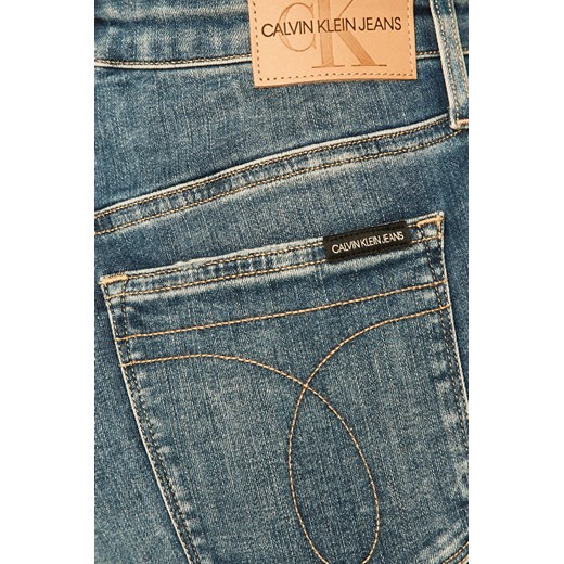 Calvin Klein jeansy damskie bez wzorów 