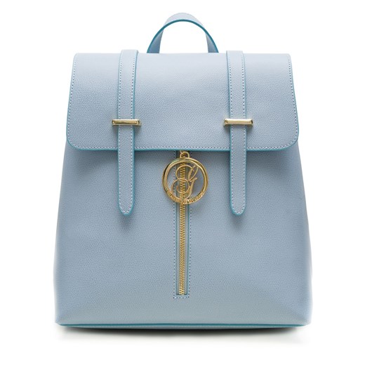 Skórzany plecak damski Glamorous by GLAM - niebieski
