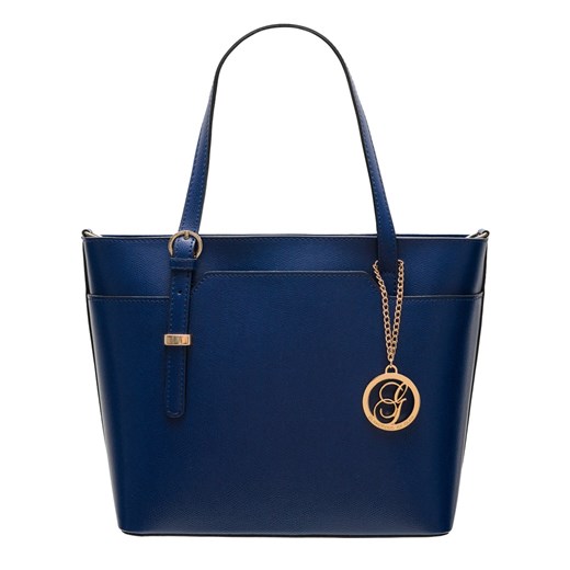 Shopper bag niebieska Glamorous By Glam duża 