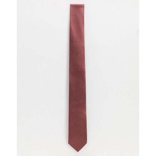 Gianni Feraud – Gładki krawat atłasowy-Czerwony